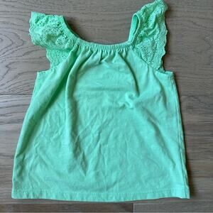 Cat & Jack Tank Top Light Green Kids XS